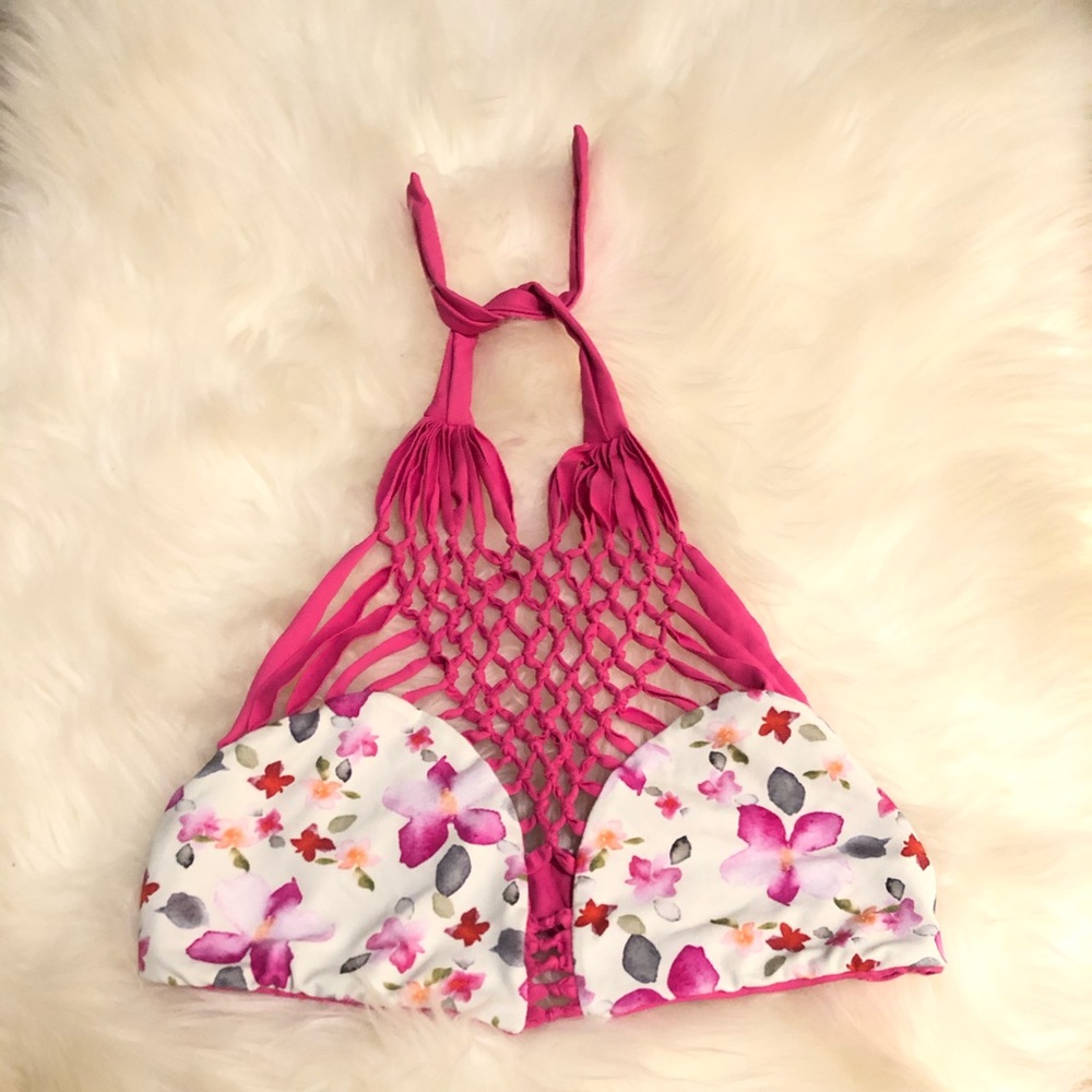 San Lorenzo high neck knotted reversible bikini - Picture 1 of 7